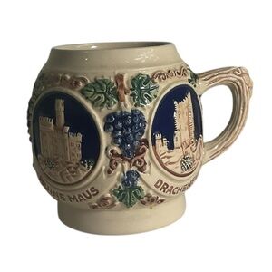Vintage Gerz Germany West German Castles Coffee Mug